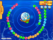 Play Bear and Cat Marine Balls Game Online