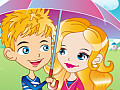 Play Romantic Raining Love Game Online