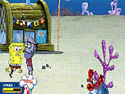 Play Sponge Bob Square Pants: Anchovy Assault Game Online