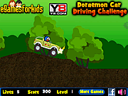 Play Doraemon Car Driving Challenge Game Online