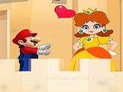 Play Mario Meets Peach Princess Game Online